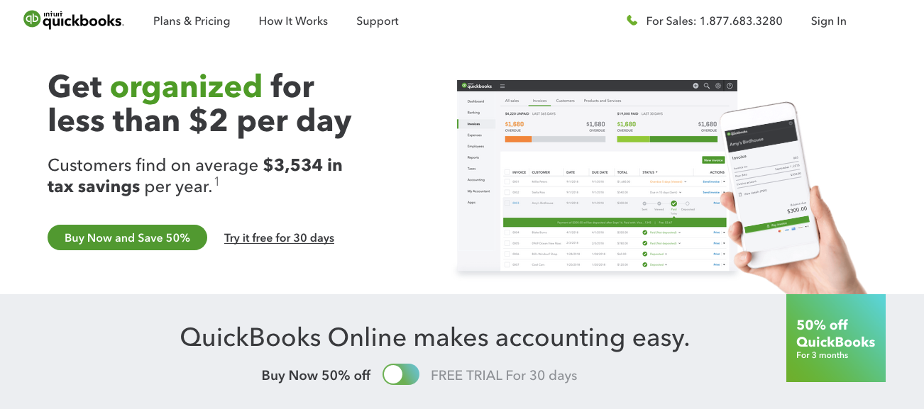 Bookkeeping Software: QuickBooks Online