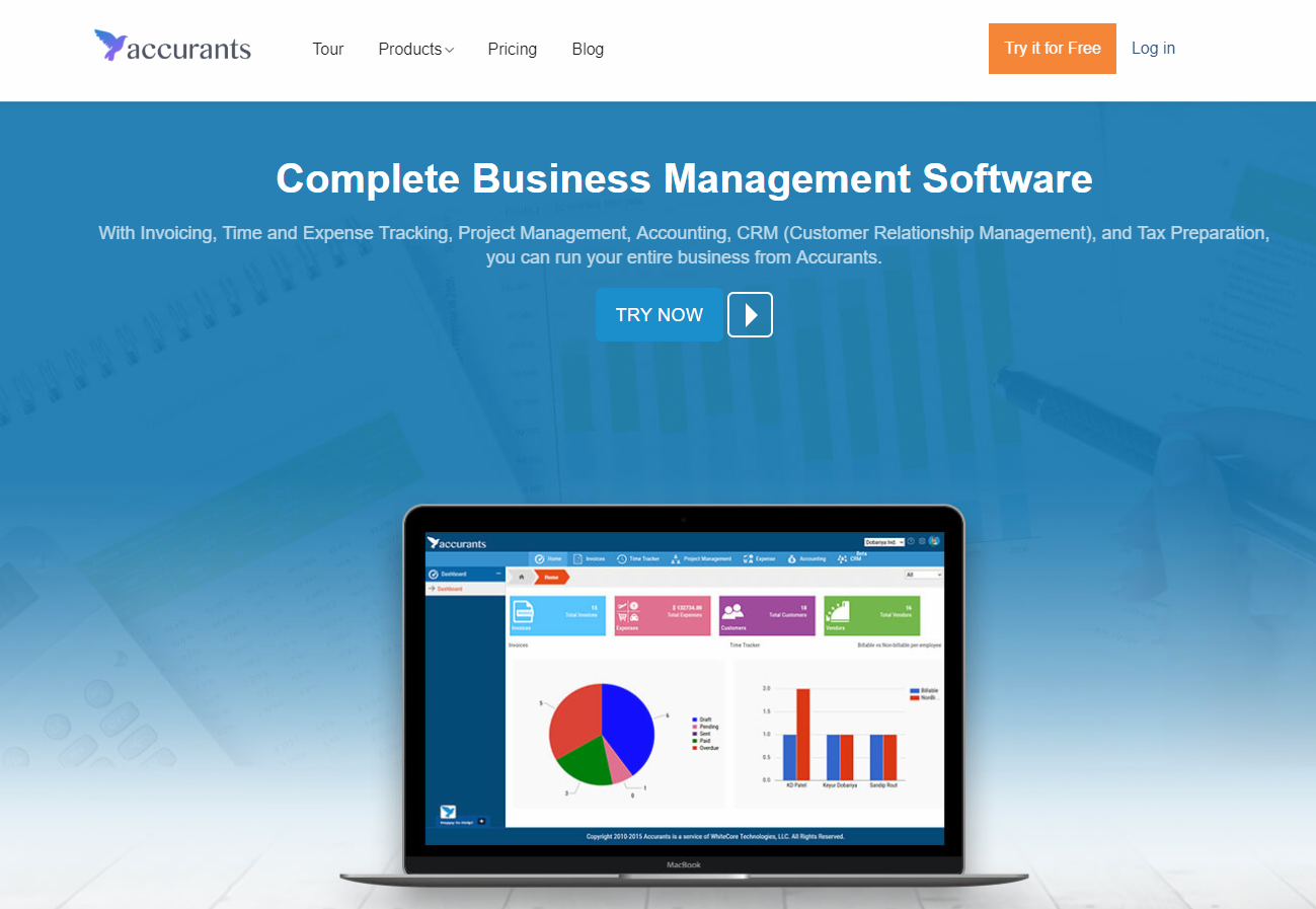 Bookkeeping Software: Accurants